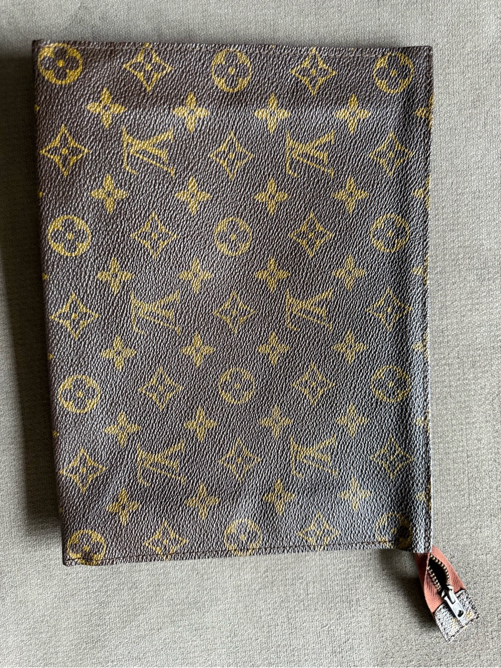 Louis Vuitton Vintage Monogram Poche documents clutch portfolio pouch